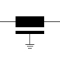 מעגל חשמלי Feedthrough Capacitor